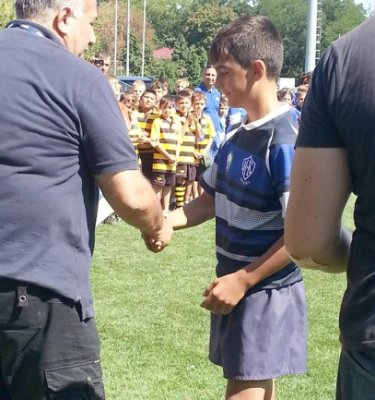 18 copii din Mihail Kogălniceanu, campioni naţionali la mini-rugby